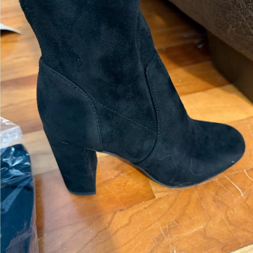 Black Over-the-Knee Women's Boots